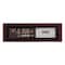 7.25" x 25.25" Mahogany Memorial Display Case by Studio Décor®